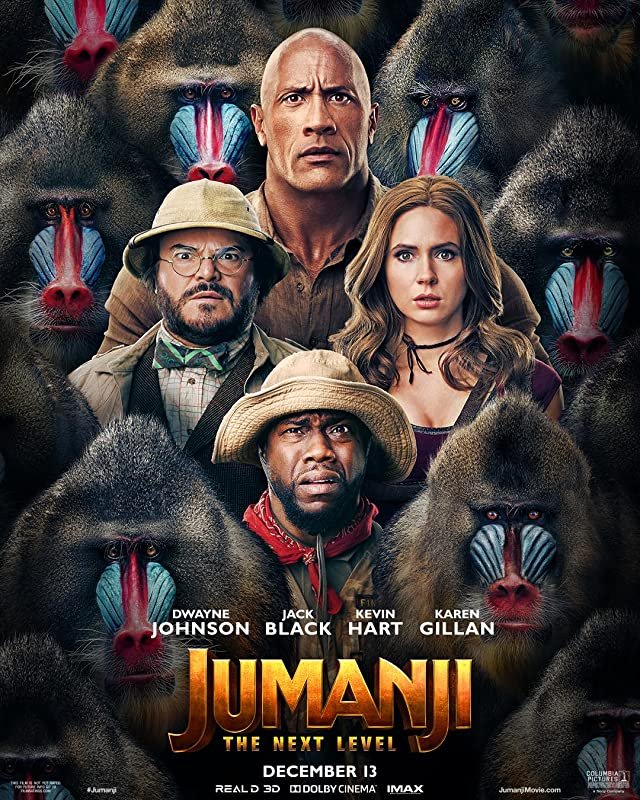 Джуманджи: Новый уровень / Jumanji: The Next Level / (2019)